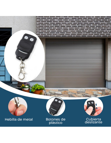 Receptor con 2 Controles Remotos Universales 2...