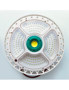 Lámpara Plafoniera 236 LED 400W 9000mAh IP66 con Panel... 2