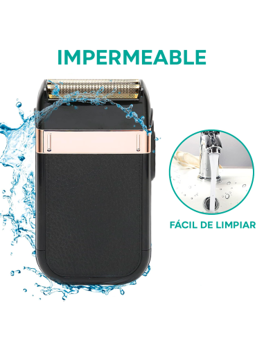 Maquinilla eléctrica recargable USB Portátil...