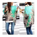 Blusa camisa camiseta mujer chica femenina a rayas multicolor efecto transparente perfecto moda casual primavera verano 
