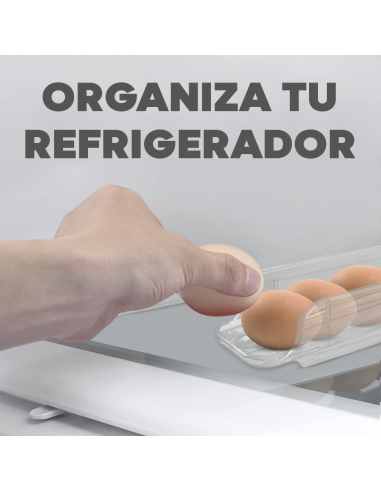 Porta huevos nevera Apilables 3 unid....