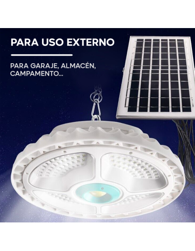 Lámpara Plafoniera 236 LED 400W 9000mAh IP66...