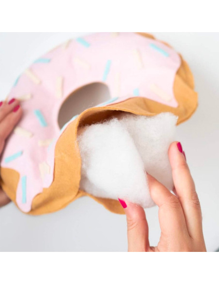 Algodón siliconado de poliéster 1 kg para relleno de peluches y cojines