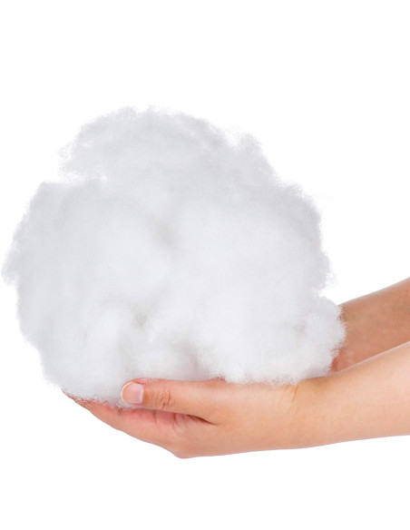 Algodón siliconado de poliéster 1 kg para relleno de peluches y cojines