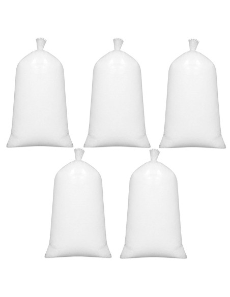 Algodón siliconado de 5 kg en poliéster ideal para relleno de peluches y cojines