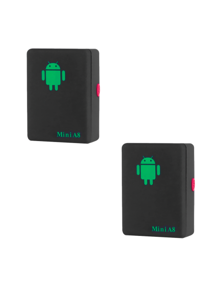 2pz Mini localizador GPS de bolsillo con tarjeta SIM GPRS GSM portátil antirrobo