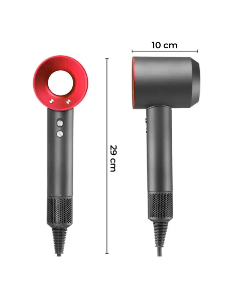 Secador de pelo última Generación PRO X con 5 Accesorios y 4 Velocidades