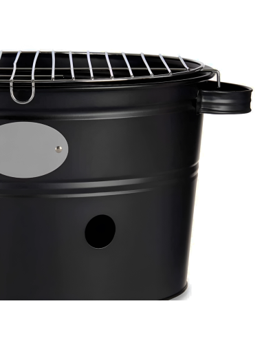 Barbacoa de Carbón de Mesa Redonda de 35 cm con...