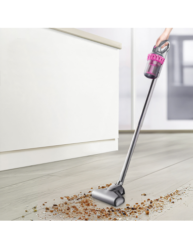 Aspiradora Inalámbrica 4 en 1 con Pantalla LCD...