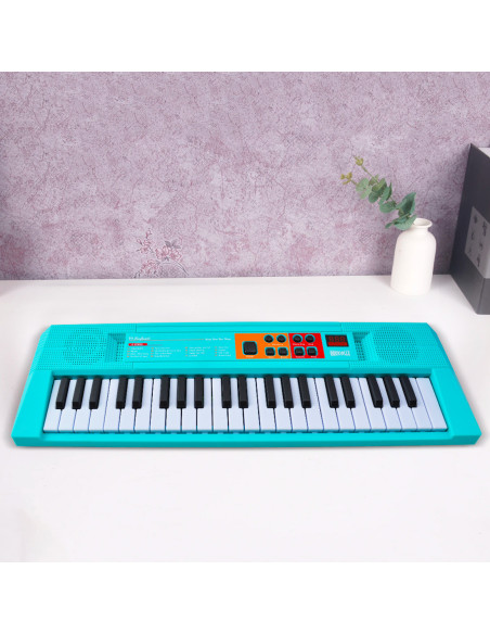 Piano electrónico para niños con Micrófono 26 Teclas Educativa +6 Años