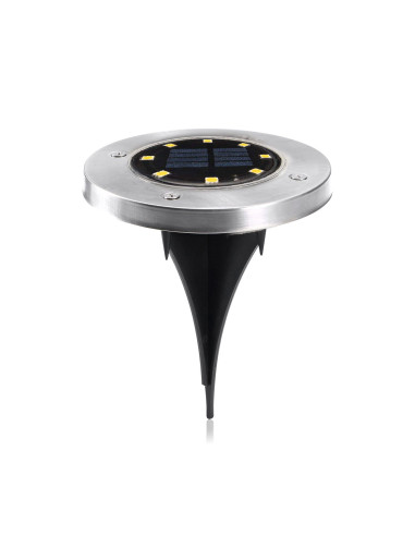 8 pz Foco luz de paso Carga Solar con 8 LED Luz...