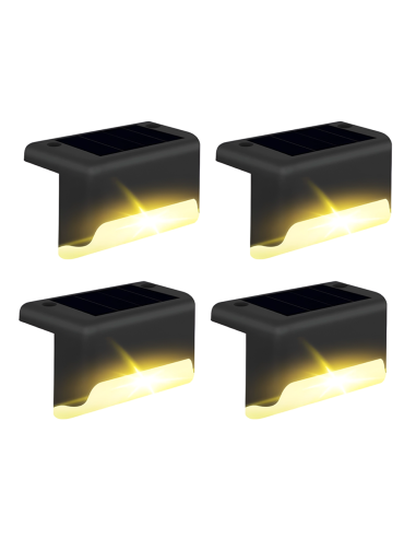 Set 4 pz luces solares impermeables para...