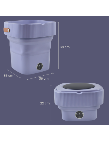 Mini Lavadora Portátil Plegable con...