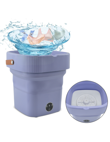 Mini Lavadora Portátil Plegable con...