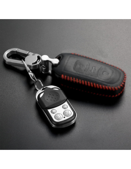 2 pz Control Remoto Universal 4 canales 433MHz Multifunción Bolsillo con Gancho