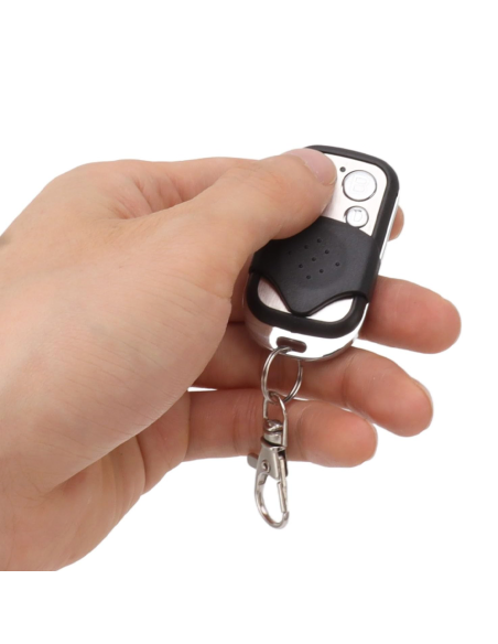 4 pz Control remoto universal 4 canales 433 MHz multifunción bolsillo con gancho