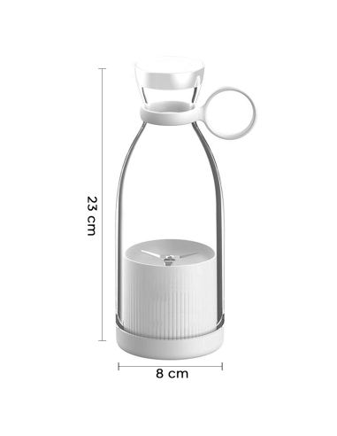 Mini licuadora de jugo portátil botella de batido recargable portátil