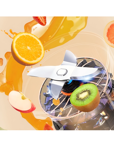 Mini licuadora de jugo portátil botella de...