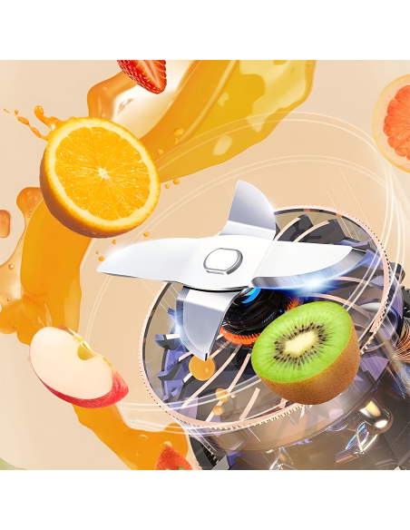 Mini licuadora de jugo portátil botella de batido recargable portátil