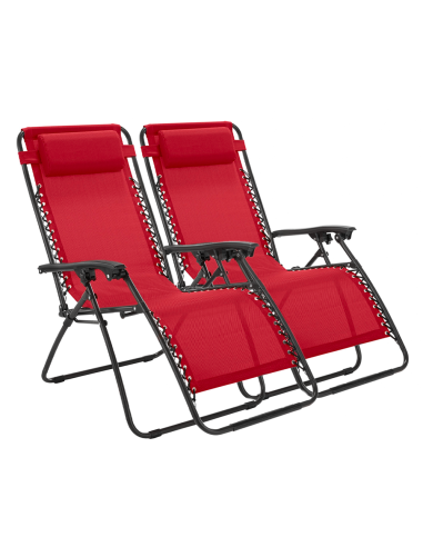 Set 2 sillas plegables Gravità Zero con...