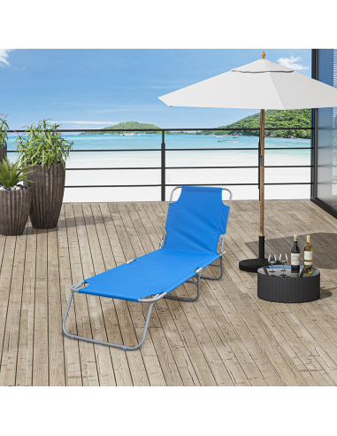 2309 Silla plegable con respaldo ajustable para...