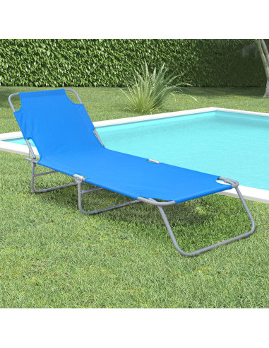 2309 Silla plegable con respaldo ajustable para...