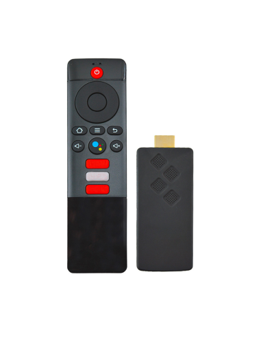 TV Box Stick Streaming 8K HD ANDROID Conexión Wi-Fi con control remoto por voz