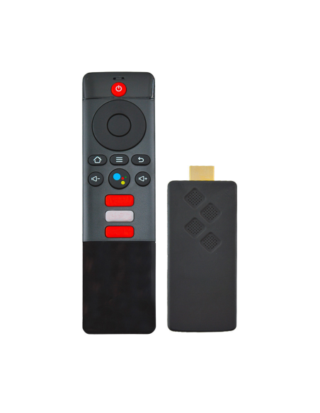 TV Box Stick Streaming 8K HD ANDROID Conexión Wi-Fi con control remoto por voz