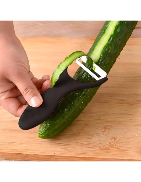 Set 5 Cuchillos cocina profesionales de piedra con pelador de patata de cerámica