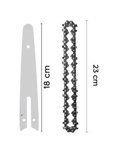 Kit Cadena y Barra 6 Pulgadas de Repuesto para...