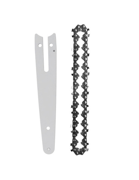 Kit Cadena y Barra 8 Pulgadas de Repuesto para Motosierra a Batería Inalámbrica