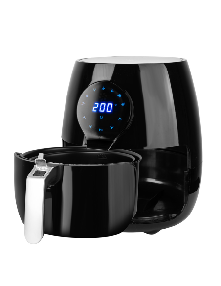 Freidora Aire 3.5 litros Cestillo Desmontable 1500W Display Táctil Temporizador