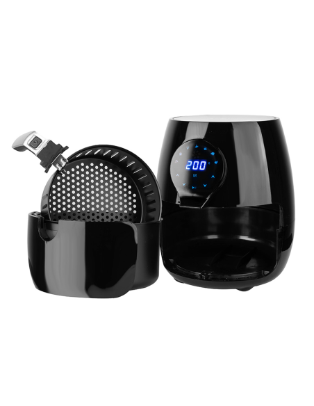 Freidora Aire 3.5 litros Cestillo Desmontable 1500W Display Táctil Temporizador
