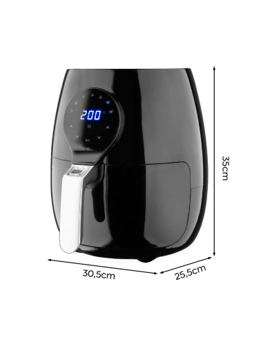 Freidora Aire 3.5 litros Cestillo Desmontable...