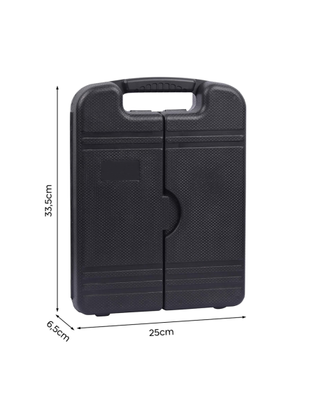 Kit Maletín 129 pz Set Bricolaje y Profesional Accesorios Variados con Maletín