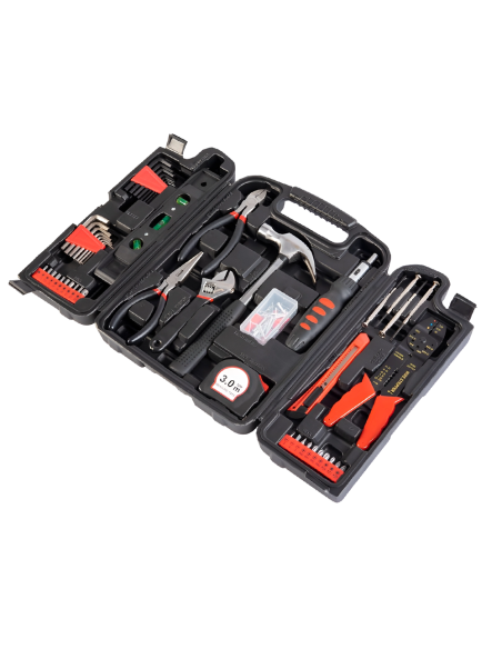 Kit Maletín 129 pz Set Bricolaje y Profesional Accesorios Variados con Maletín