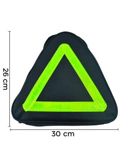 Kit Emergencia Coche Moto Autocaravana Accesorios Reflectantes Chaleco y Cuerda