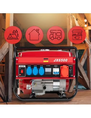 Generador Corriente Motor Gasolina 4 Tiempos...