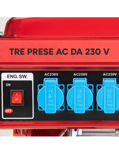 Generador Corriente Motor Gasolina 4 Tiempos...