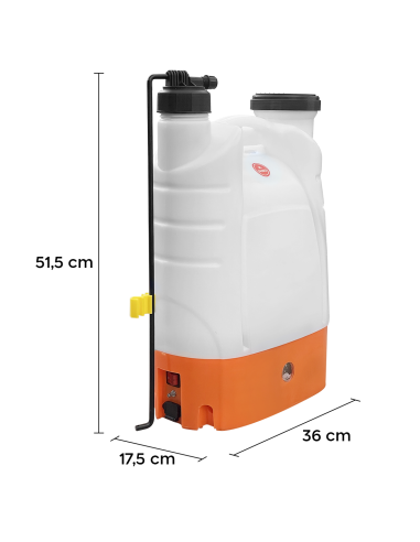 Bomba de Pulverización de Espalda 2 en 1, 16...