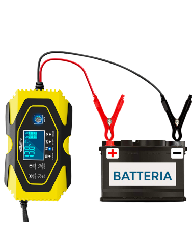 Cargador batería coche y moto baterías de litio...