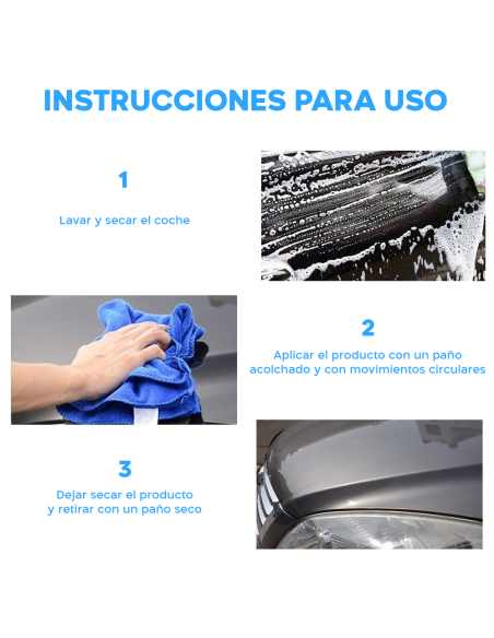 Quita arañazos carrocería coche pulimento líquido para eliminar arañazos 250 ml