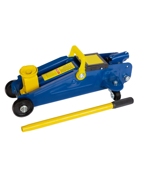 Gato elevador para coche hidráulico con carretilla de 2 toneladas con 4 ruedas