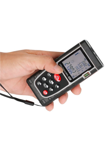 Medidor láser Medidor de distancia 40 m con...