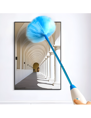 Plumero Eléctrico Recargable Cepillo Giratorio...