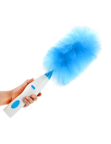 Plumero Eléctrico Recargable Cepillo Giratorio...