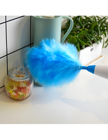 Plumero Eléctrico Recargable Cepillo Giratorio...