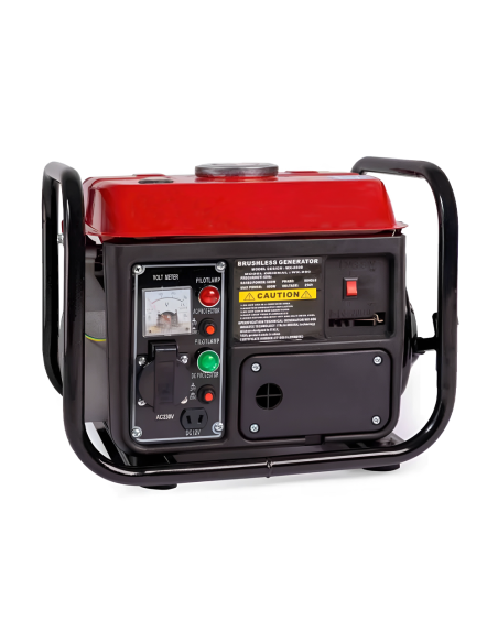 Generador Corriente Motor Gasolina 2 Tiempos 1000W Grupo Electrógeno Portátil