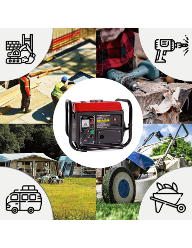 Generador Corriente Motor Gasolina 2 Tiempos...