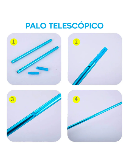 Plumero Eléctrico Recargable Cepillo Giratorio Limpieza 2 Cabezales Inalámbricos